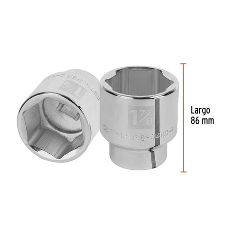 Dado de 1-7/8', 6 puntas, cuadro 3/4', Truper | D-3460-H | 13838