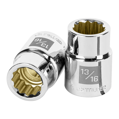 Dado de 13/16', 12 puntas, cuadro 3/4', Truper | D-3426 | 13851