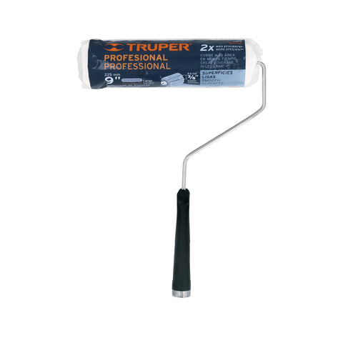 Rodillo para pintar 9' x 3/8' superficies lisas, TRUPER | ROPI-910 | 13875