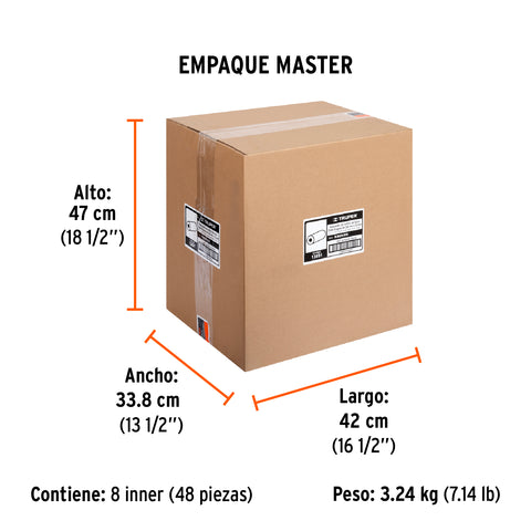Felpa para rodillo 9x1-1/4' superficies extrarrugosas TRUPER | R-ROPI-930 | 13891