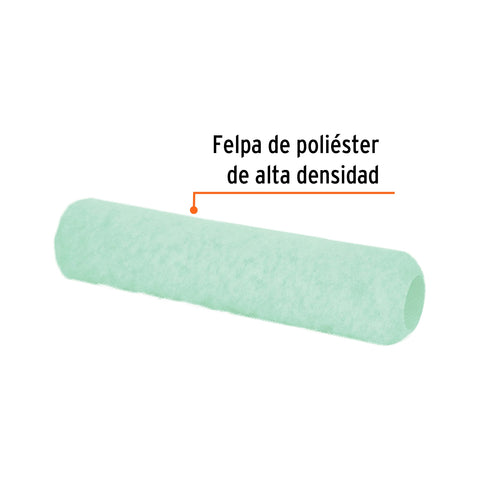 Felpa para rodillo 12'x5/8' superficies poco rugosas, TRUPER | R-ROPI-1215 | 13893