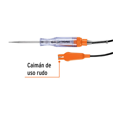 Probador de circuitos de corriente directa 20 cm, c/caimán | PROCO-20X | 13985