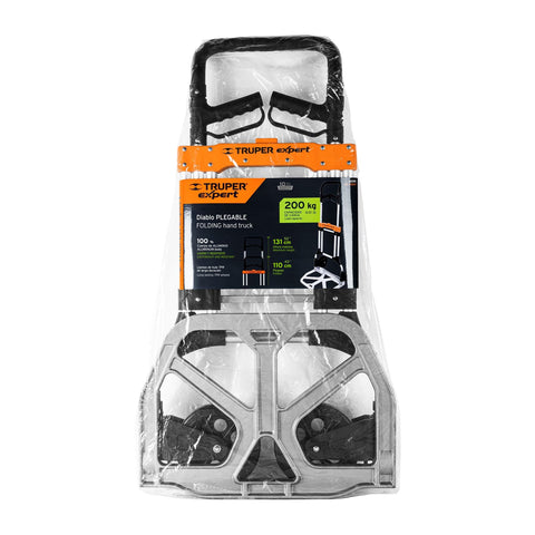 Diablo de carga, plegable, 200 kg, aluminio, Truper Expert | DIA-200AX | 14090