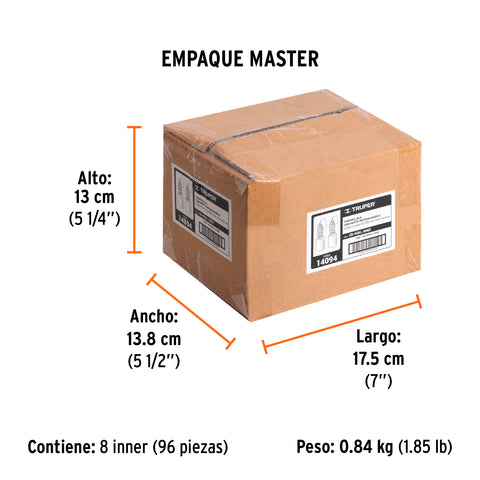 Bolsa con 2 carbones de repuesto para ROEL-50N2, TRUPER | CB-ROEL-50N2 | 14094