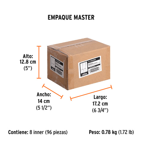 Bolsa con 2 carbones de repuesto para ROEL-60N, TRUPER | CB-ROEL-60N | 14096