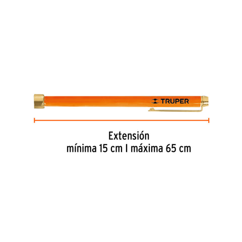 Imán extensible de acero inoxidable, 1.5 kg, Truper | PICK-UP | 14140