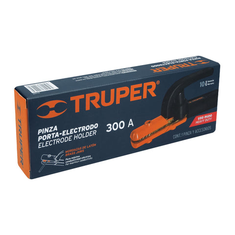 Pinza porta electrodo de 300 A, Truper | PPE-300 | 14232