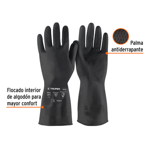 Guantes de látex para pintor, G, TRUPER | GU-353 | 14267