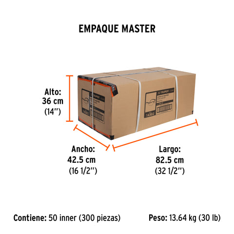 Lentes de seguridad grises, Truper Vision | LEDE-SN | 14302