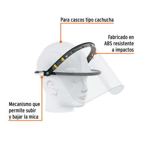 Adaptador de protector facial para casco, Truper | AC-PF | 14318