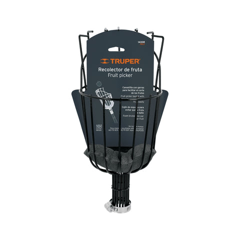 Recolector de fruta, sin mango, Truper | FRUT | 14338