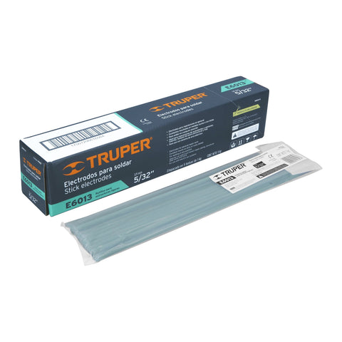 Bolsa con 1 kg de electrodos 6013 de 5/32', Truper | E6013-5 | 14362