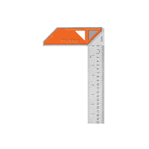 Escuadra 8' para carpintero con mango 100% de aluminio | EC-8 | 14372