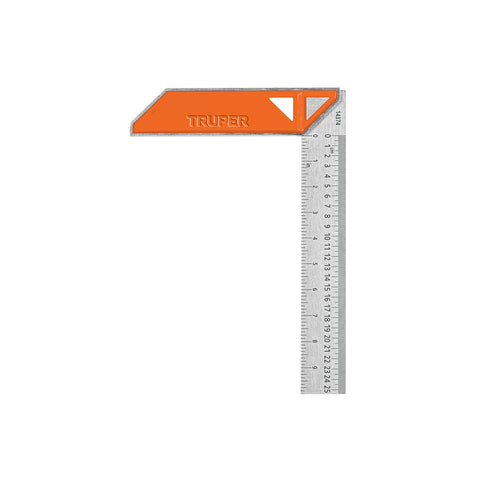 Escuadra 10' para carpintero con mango 100% de aluminio | EC-10 | 14374
