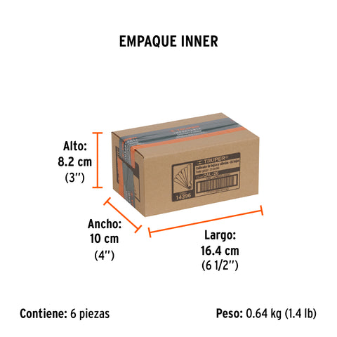 Calibrador de 26 hojas std / mm, Truper | CAL-26 | 14396