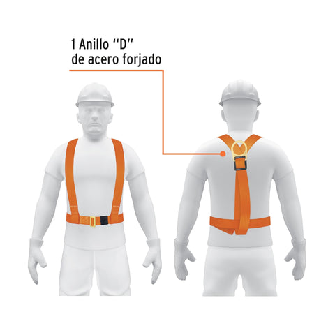 Arnés de pecho con 1 anillo, Truper | ARN-5434 | 14431
