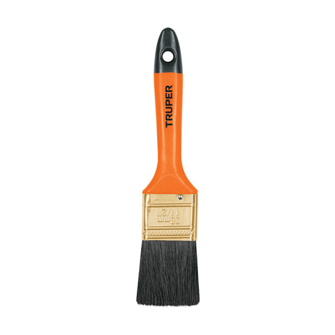 Brocha profesional de 1-1/2' con mango de plástico, Truper | BRT-1-1/2 | 14482