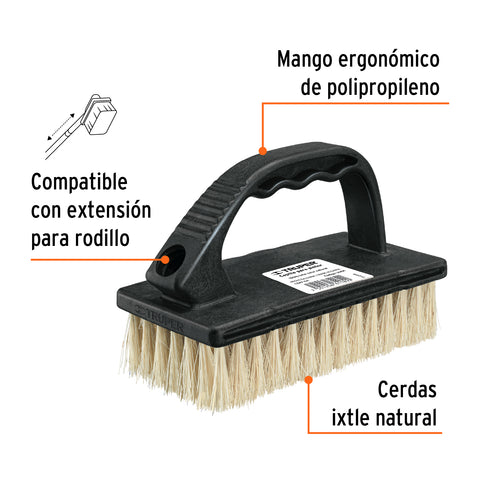 Cepillo para pintor, para limpieza con cerdas de ixtle | CEPP-54 | 14491