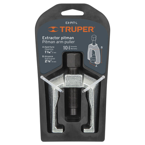 Extractor Pitman, alcance 54 mm, uso ligero, Truper | EX-PIT-L | 14513