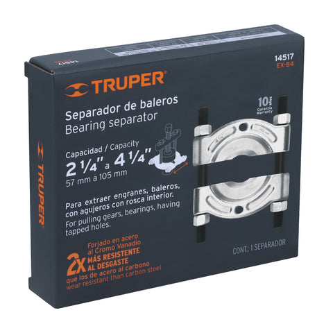 Extractor de baleros de 57 a 108 mm, Truper | EX-B4 | 14517