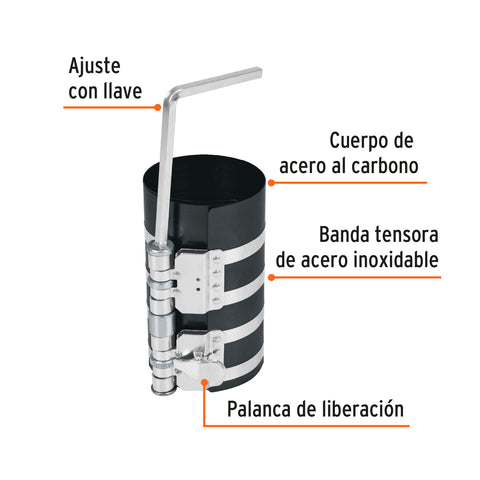 Compresor para anillos diesel, Truper | CO-AN-DI | 14522