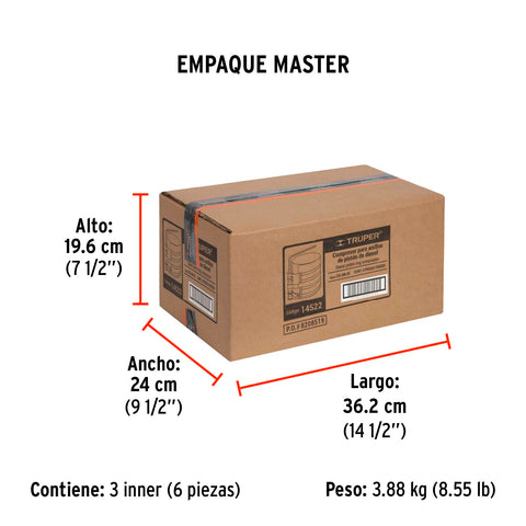 Compresor para anillos diesel, Truper | CO-AN-DI | 14522