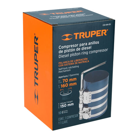 Compresor para anillos diesel, Truper | CO-AN-DI | 14522