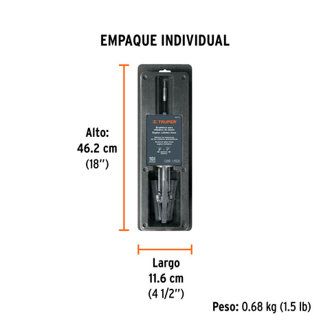 Bruñidora para cilindro de motor, 5 a 18 cm, Truper | RECI-3 | 14533