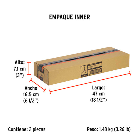 Bruñidora para cilindro de motor, 5 a 18 cm, Truper | RECI-3 | 14533