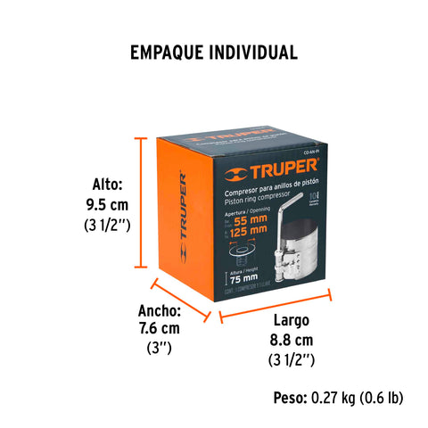 Compresor para anillos de pistón, Truper | CO-AN-PI | 14536