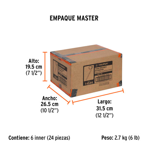 Espejo circular telescópico de inspección, 5 cm, Truper | ESP-TEL | 14544