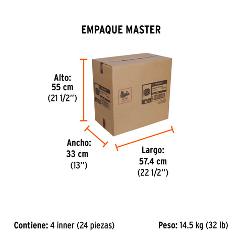 Lámpara LED 1000 lm de trabajo, recargable, TRUPER | LAT-1300 | 14631