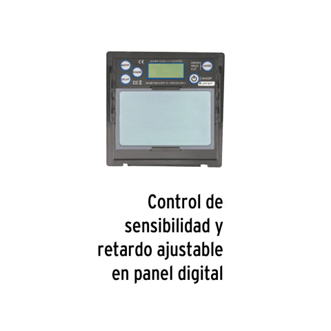 Careta electrónica p/soldar, panel digital, 9 a 13, EXPERT | CAREL-913DX | 14632