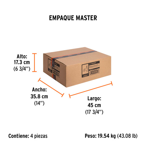 Bomba presurizadora 1/3 HP, con sensor regulable, TRUPER | PRE-1/3 | 14637