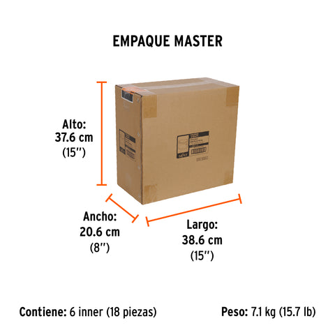 Brocasierra bimetálica 3-1/2', Truper Expert | COBI-3-1/2 | 14717