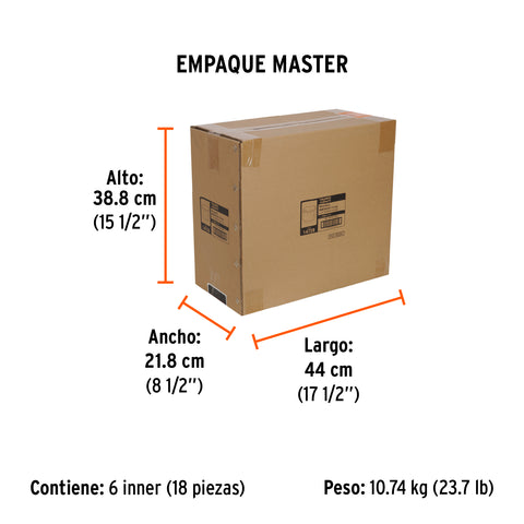 Brocasierra bimetálica 4-1/4', Truper Expert | COBI-4-1/4 | 14728