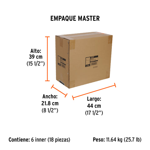 Brocasierra bimetálica 4-1/2', Truper Expert | COBI-4-1/2 | 14729