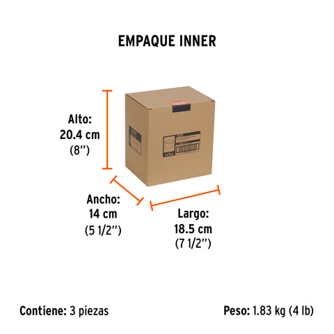 Brocasierra bimetálica 4-1/2', Truper Expert | COBI-4-1/2 | 14729