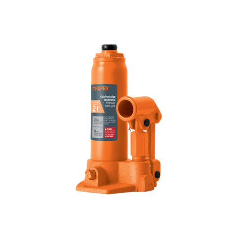 Gato hidráulico de botella de 2 Ton, Truper | GAT-2 | 14810