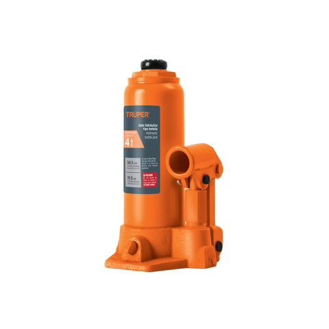 Gato hidráulico de botella de 4 Ton, Truper | GAT-4 | 14812