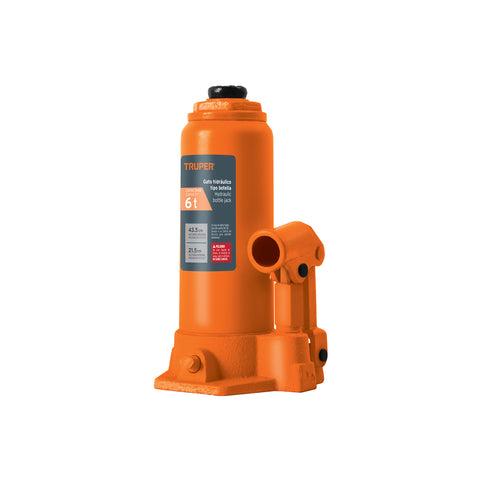 Gato hidráulico de botella de 6 Ton, Truper | GAT-6 | 14814
