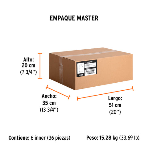 Aceite semi-sintético, 4 tiempos, 400 ml (14 oz), Truper | ACES-4T-14 | 14928