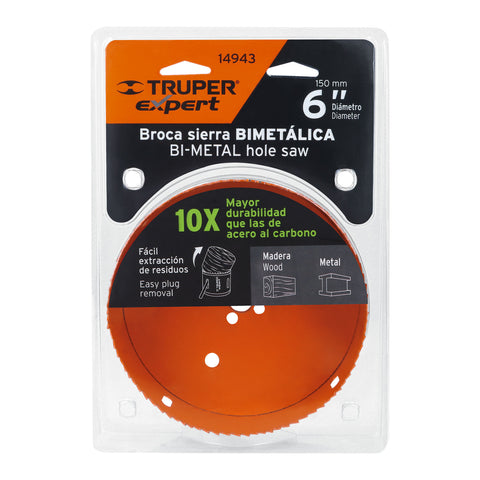 Brocasierra bimetálica 6', Truper Expert | COBI-6 | 14943
