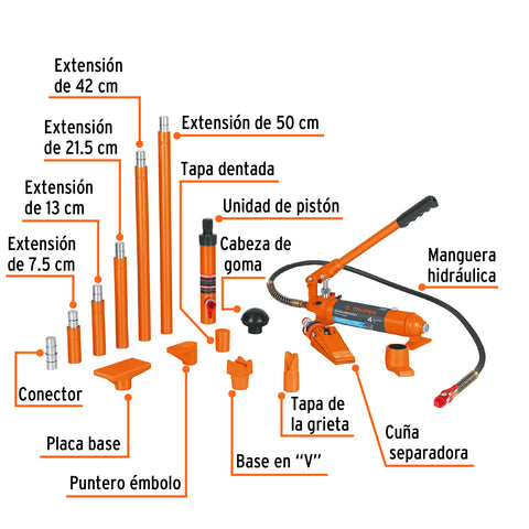 Porto power hidráulico de 4 ton, Truper | PORPO-4 | 14963