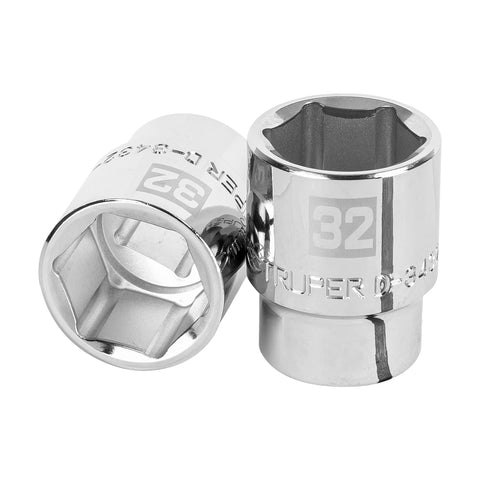 Dado de 32 mm, 6 puntas, cuadro 3/4', Truper | D-3432-M | 14981