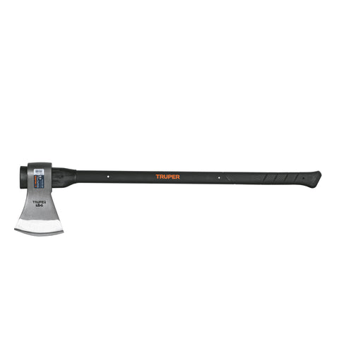 Hacha labor entera 4 lb, mango de fibra de vidrio 36',TRUPER | LE-4M | 14982
