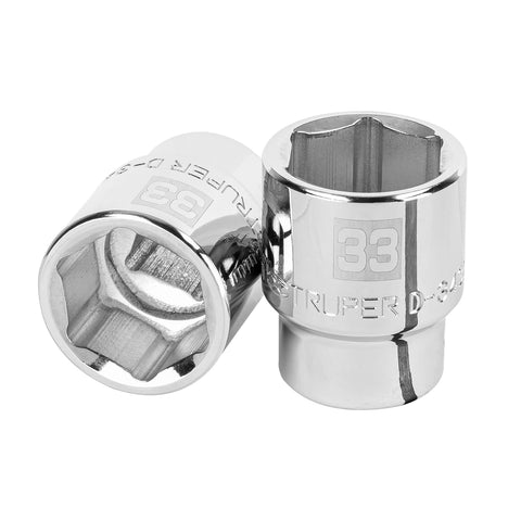 Dado de 33 mm, 6 puntas, cuadro 3/4', Truper | D-3433-M | 14983