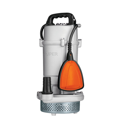 Bomba sumergible cubierta aluminio,agua limpia, 1 HP, TRUPER | BOS-1LPX | 15003