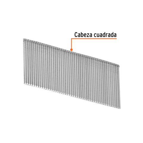 Caja con 2500 clavos calibre 16, 32 mm para CLNE-16, Truper | CLANEU-16-32 | 15012