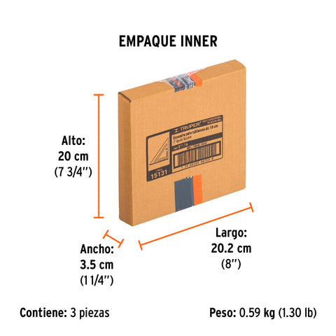 Escuadra 7' de aluminio para muros de yeso, Truper | ET-7A | 15131